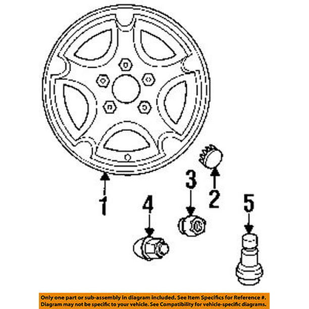 Chrysler Genuine Wheel Nut 6502738 